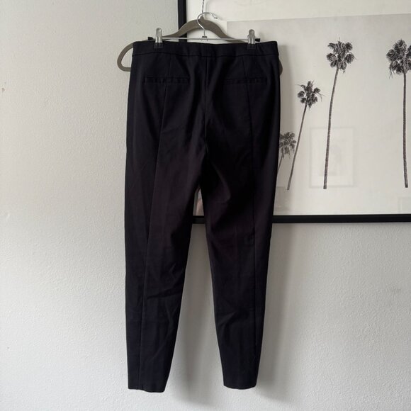 Reiss | NWOT Skinny Ankle Length Pull On Dress Pants Work Trousers Black Size 8 - Picture 8 of 11